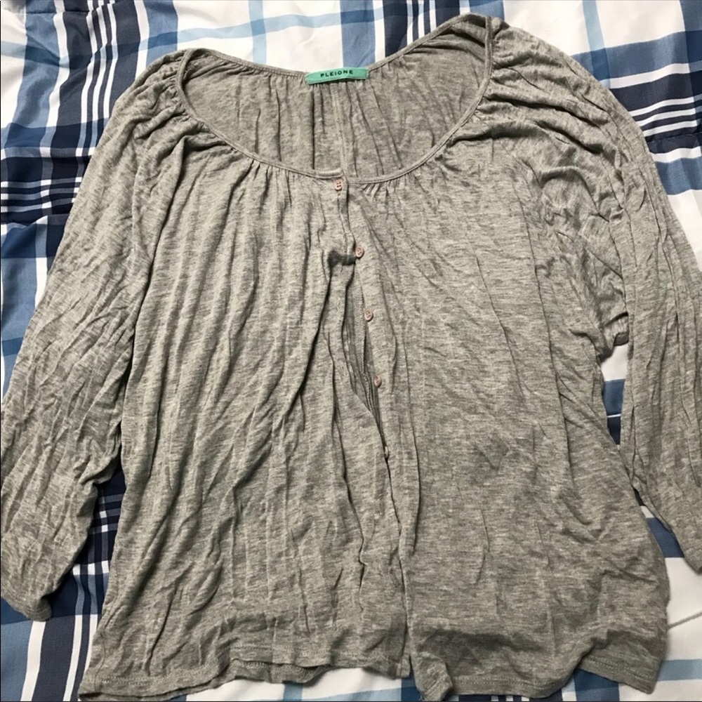 🎈Pleione lightweight grey cardigan